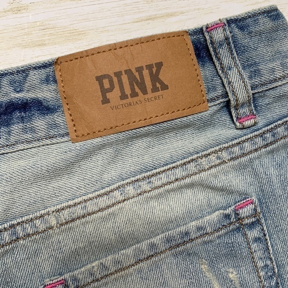 PINK Victoria’s Secret Denim Shorts - Picture 5 of 6